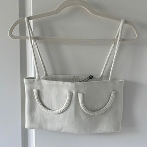 Orseund Iris tube Tank in Ivory sz Small (Rare/Pre-order/Sold out everywhere)